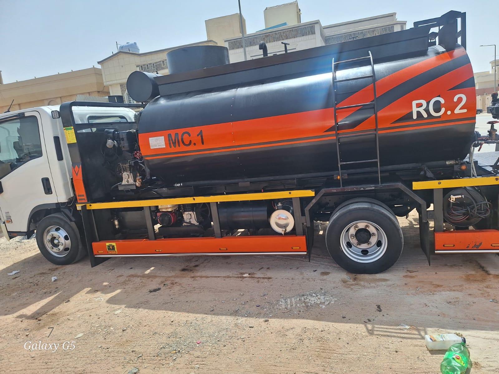 سفلتة - الطائف - Road construction project in Saudi Arabia