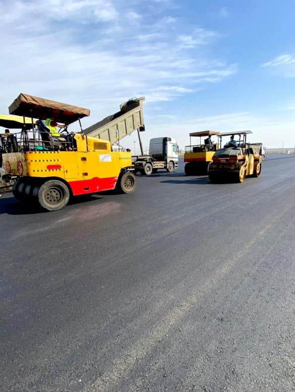 Bitumen sprayer for road construction